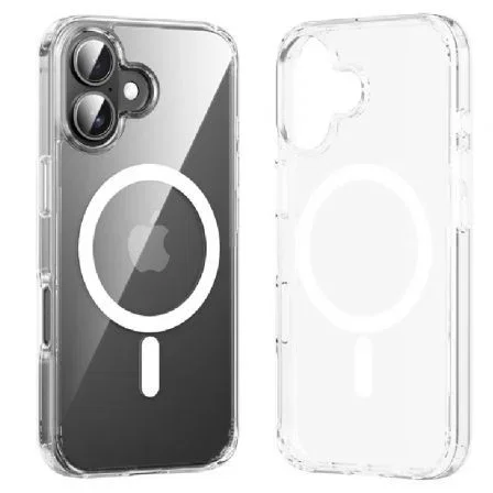 Vention Funda Dura con MagSafe KUGT0-40 para iPhone 16 Pro Max Transparente Vention Funda Dura con MagSafe KUGT0-40 para iPhone 16 Pro Max Transparente